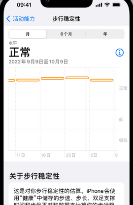 新乡iPhone手机维修如何在iPhone开启'步行稳定性通知'