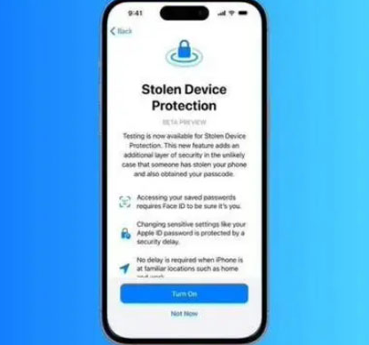 新乡苹果授权维修店分享被盗设备保护功能开启方法 