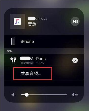 新乡苹果14音频维修点分享iPhone14音频共享设置方法 