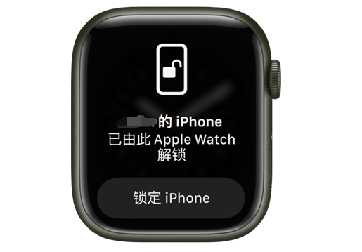 新乡苹果手机维修分享用 AppleWatch 解锁配备面容 ID 的 iPhone方法 