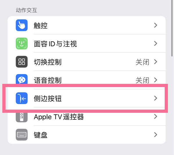 新乡苹果14维修店分享iPhone14 Plus侧键双击下载功能关闭方法 