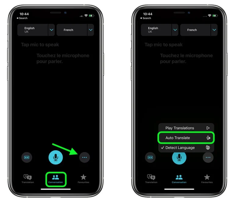 新乡苹果手机维修分享iOS 15 “翻译” App 新改进 