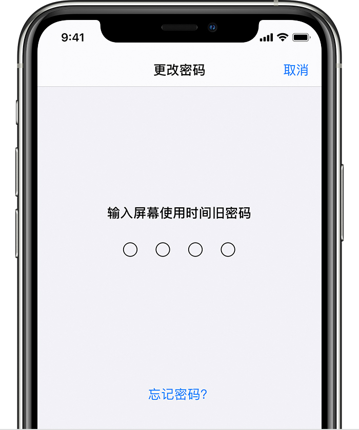 新乡苹果手机维修分享iOS 14 忘记屏幕使用时间密码怎么办 